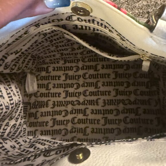 JUICY COUTURE RED ROSE BOUQUET TOTE - Picture 4 of 6